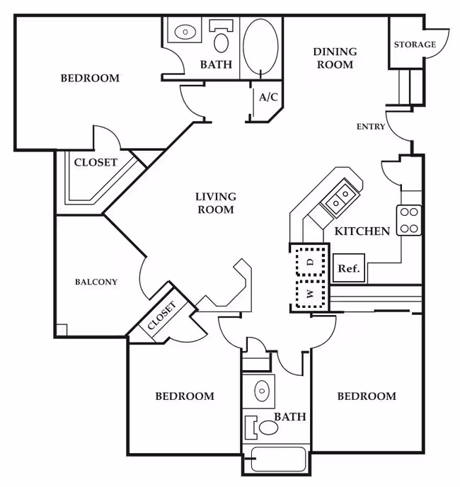 Unit 00-06208 floor plan
